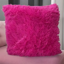 Cushion Covers Mongolian Faux Sheepskin Wool Fur 18x18" Super Soft / 45x45cm
