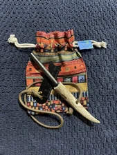 Antler Handle Ferrocerium (Ferro) Rod & Striker - "Fire Kit" Survival (#324)