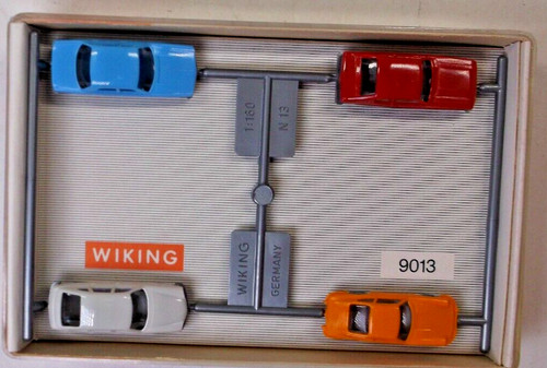 Escala N Wiking Modelos #9013 Juego de cuatro coches en caja original (lote 7205) | Zustand: Used
