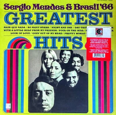SERGIO MENDES & BRASIL '66 GREATEST HITS - VINYL LP '' NEW, SEALED ''