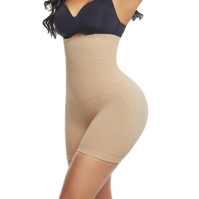 Women Tummy Control Shapewear High Waist Body Shaper Butt Lifter Thigh Slimmer