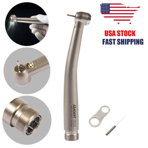 1-20 Dental Fiber Optic LED E-generator High Speed Handpiece / Replace Rotor - Picture 18 of 24