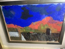 Renato Guttuso. Olio Su Carta Intelata (1957)