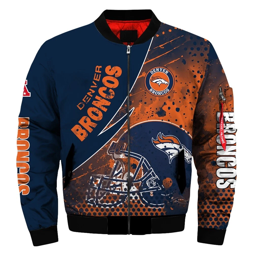 Denver Broncos Men's Flight Bomber Jacket