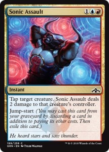 Sonic Assault x4 - Guilds of Ravnica - NM-Mint, English - Guilds of Ravnica