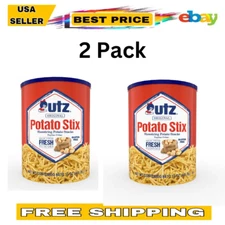 Utz Potato Stix, Gluten-Free, 15 oz Canister, 2 pk
