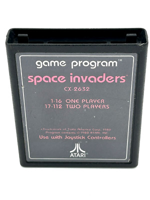 Space Invaders (Atari 2600, 1980) cx2632 Cartridge Only