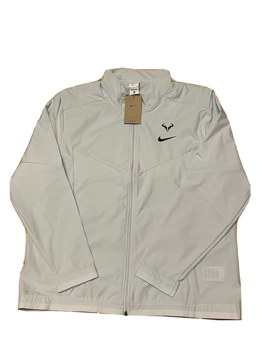 Nike Court Rafa Nadal Dri-FIT Tennis Jacket Light Gray DD8537-043