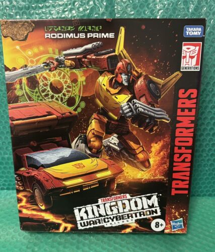 Transformers Kingdom  RODIMUS PRIME.  New. War For Cybertron. FREEPOST UK - Zdjęcie 1 z 8