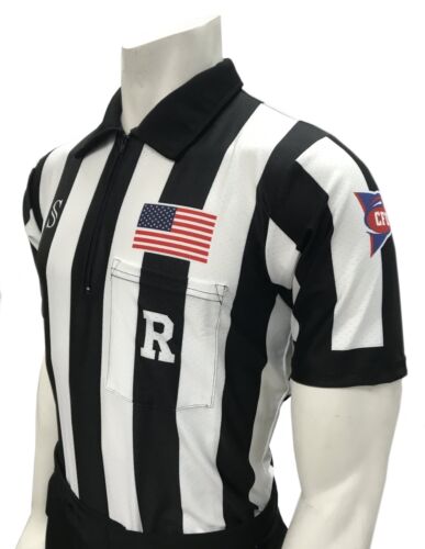 SMITTY | USA115CFO | Collegiate CFO Football Referee Short Sleeve Shirt | Mesh - Picture 1 of 1