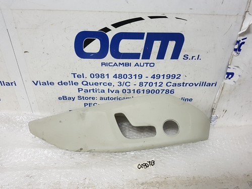 Door seat control trim