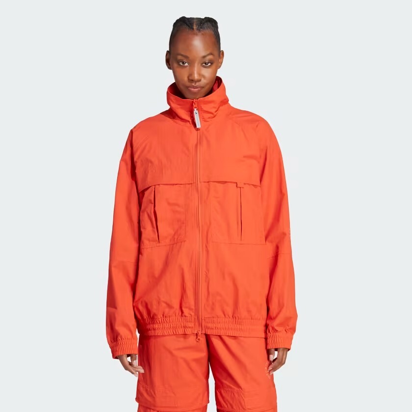 ADIDAS BY STELLA MCCARTNEY TRUECASUALS WOVEN SOLID TRACK JACKET