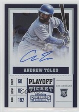 2017 Chronicles Contenders Rookie Playoff Ticket 17/49 Andrew Toles #26 Auto 0e7