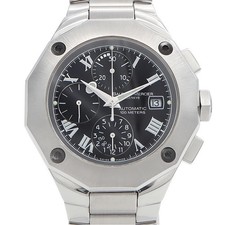 Baume&Mercier Riviera Chronograph 65541 Black SS 100m Water Resistant Used