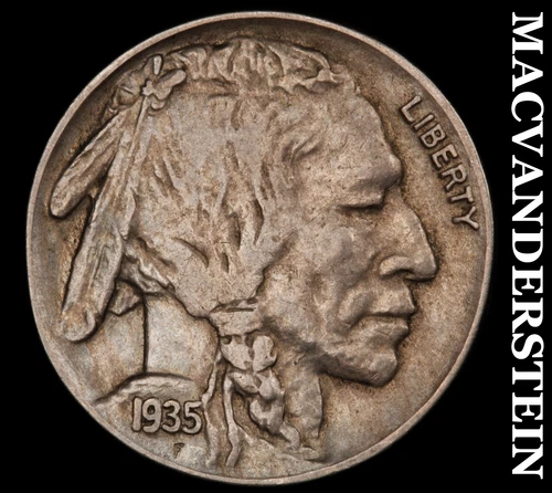 1935-S Buffalo Nickel- Extra Fine Semi Key Better Date No Reserve #J377