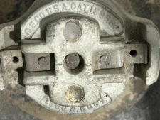 Antique Industrial Light Socket Fixture; GE 159680; 1500 Watts; 600V