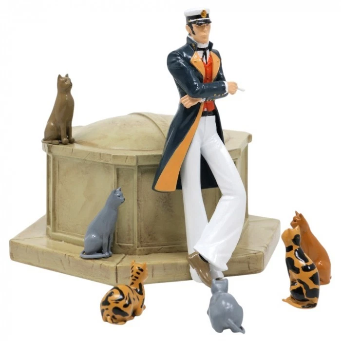 Figurine PIXI Corto Maltese - Corto Maltese et les chats - Photo 1/4