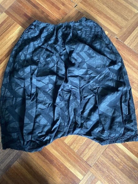 Damen Issey Miyake Hose Braun Baumwolle 38