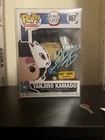 Funko Pop! #867 Demon Slayer - Tanjiro Kamado #867 Signed By Zach Aguilar JSA