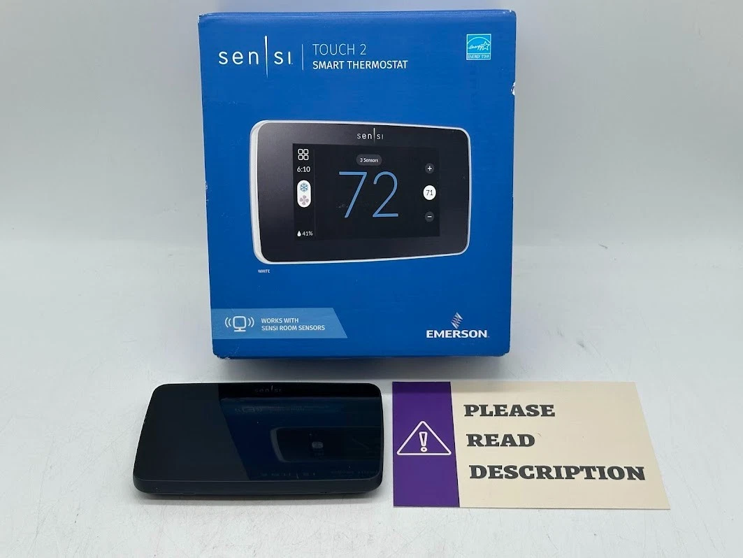 Sensi Touch 2 Smart Thermostat with Touchscreen Color Display, ST76W