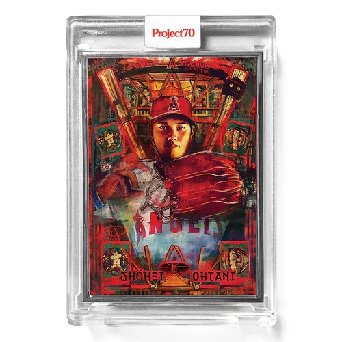 2021 Topps Project 70 - Shohei Ohtani by Andrew Thiele #437 2021