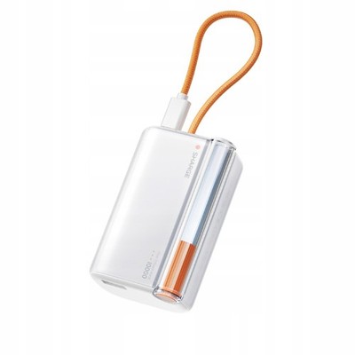SHARGE Flow Power Bank 3 (P3) 10000 mAh 36Wh USB-C Schnellladen   Weiß