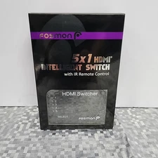 HDMI Intelligent Switch 5 in 1 out w/ Remote Auto Switcher 1080p 3D Splitter