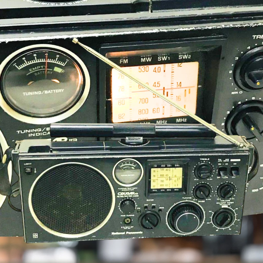 Vintage National Panasonic RF-1130 COUGAR 113 4-Band Shortwave