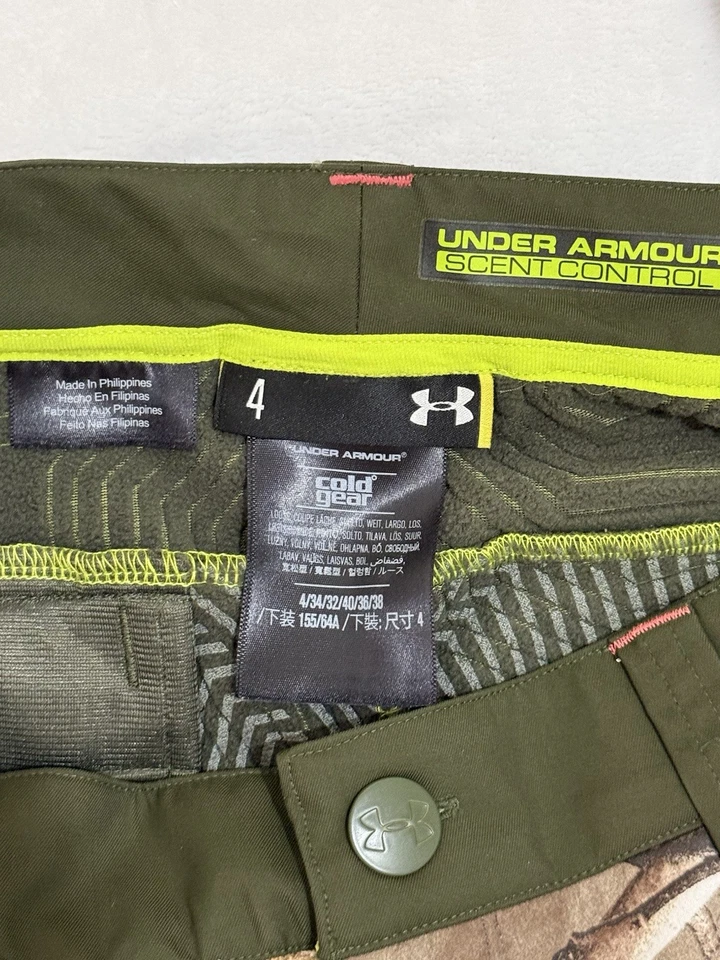 Under Armour Women's Pants SZ 4 Scent Control Infrared Realtree Camo NWT - Image 3 of 4