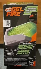 Nerf Pro Gelfire Nightfall Hopper & 5000 Glow in The Dark Dehydrated Rounds P...