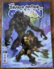 Savage Sword of Conan 3 2024 VF/NM Alex Horley A Cover Variant Titan Comics