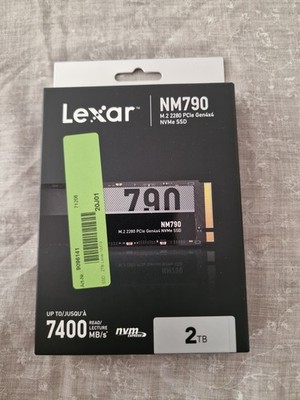 Lexar NM790 SSD 2TB M.2 2280 PCIe Gen4 NVMe Internes Solid-State-Module