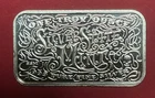 RARE💥 SILVER STATE MINT 1 Troy OZ .999 Pure Silver Divisible WESTERN Art Bar