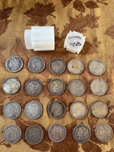 Rolls of 20 Morgan Silver Dollars - Good to XF