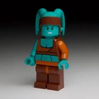 LEGO Star Wars TCS Aayla Secura Custom Minifigure