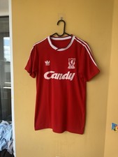Liverpool 1988/89 Vintage Retro Rare Home Football T-shirt Jersey Men's Size M