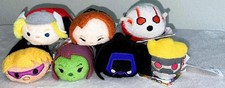 Disney Marvel Thor Black Panther Hawkeye Tsum Tsums Mini 3.5" Set of 7 NWT
