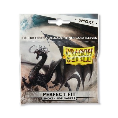 Dragon Shield: Perfect Fit Sideloaders - Klar/Rauch (100 Stück) Neu & OVP