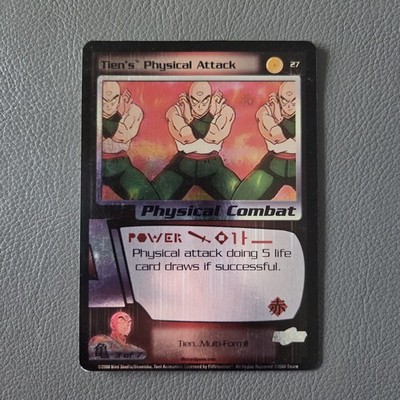 2000 Score Dragon Ball Z Saiyan Saga- Tien's Physical Attack - #27 Limited NM LP