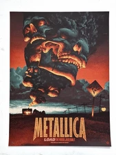 Metallica Poster LOAD THE HOUSE JACK BUILT Official Screen Print #/500 2025