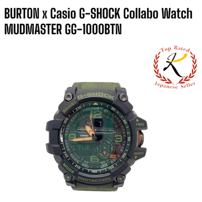 BURTON x Casio G-SHOCK Collabo Watch MUDMASTER GG-1000BTN-1AJR W