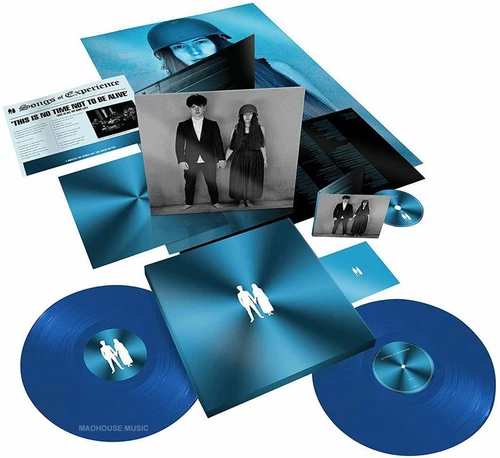 U2 SONGS OF EXPERIENCE LIMITED DELUXE CYAN BLUE VINYL BOXSET + CD + MP3 SEALED