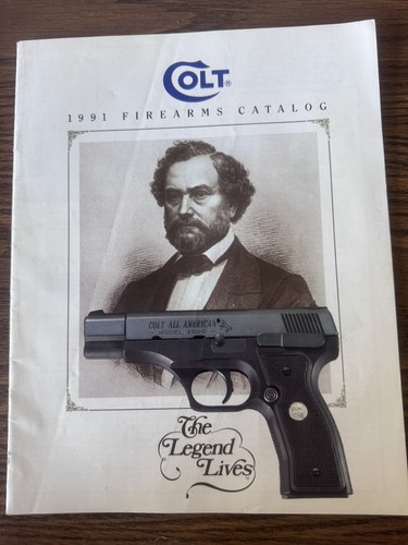 1991 Colt Firearms Catalog: the Legend Lives - 第 1/2 張圖片