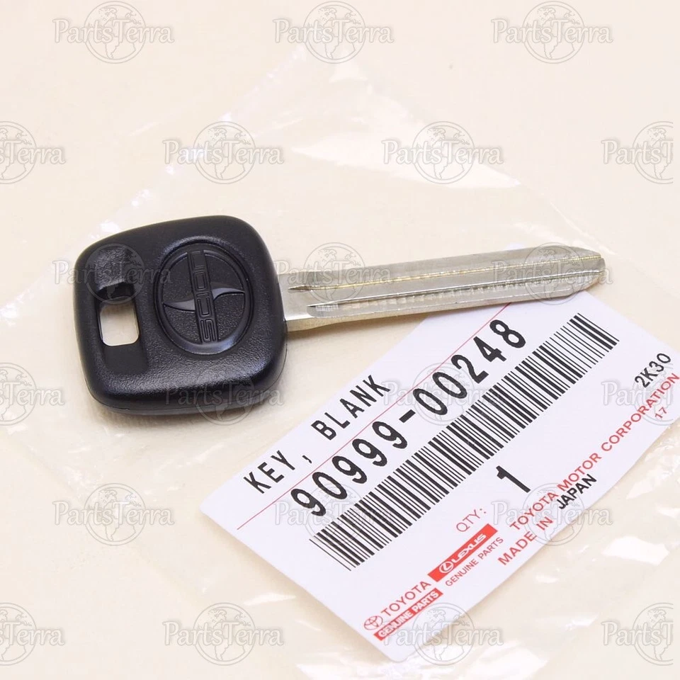 90999-00248 New OEM Genuine Toyota SCION xA xB xD iQ Uncut Key Blank 9099900248 - Image 3 of 4