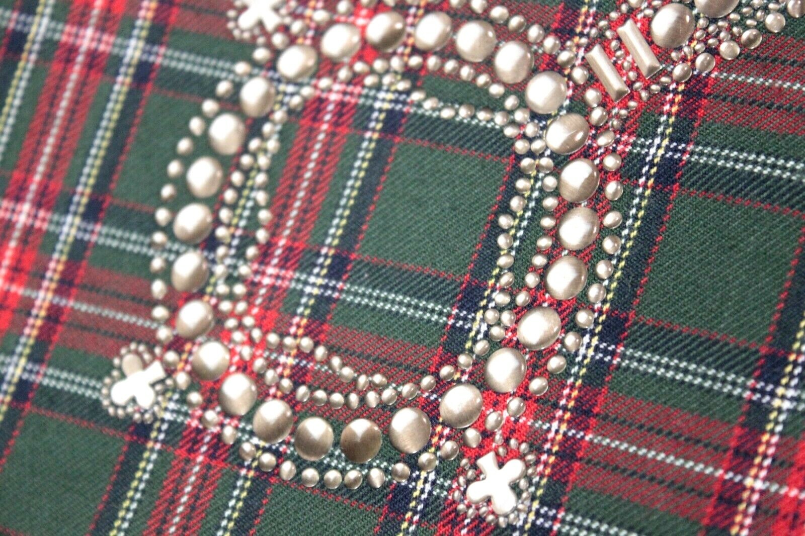 WOMENS Subscript  Check Plaid Blouse Button Shirt… - image 8