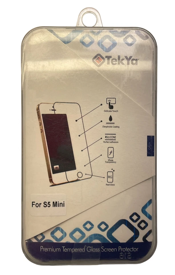 Protector Pantalla Cristal Templado Premium Tekya para Samsung Galaxy S5 Mini Foto 3 de 4