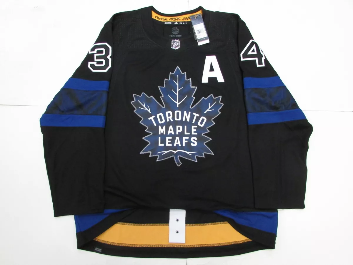 MATTHEWS TORONTO MAPLE LEAFS AUTHENTIC ADIDAS BIEBER DREW HOUSE FLIPSIDE  JERSEY