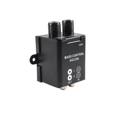 1PCS 4 RCA  Car Audio Regulator Amplifier Bass Stereo Equalizer