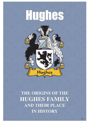 Hughes English Surname History Booklet with Historical Facts of this Famous Name
