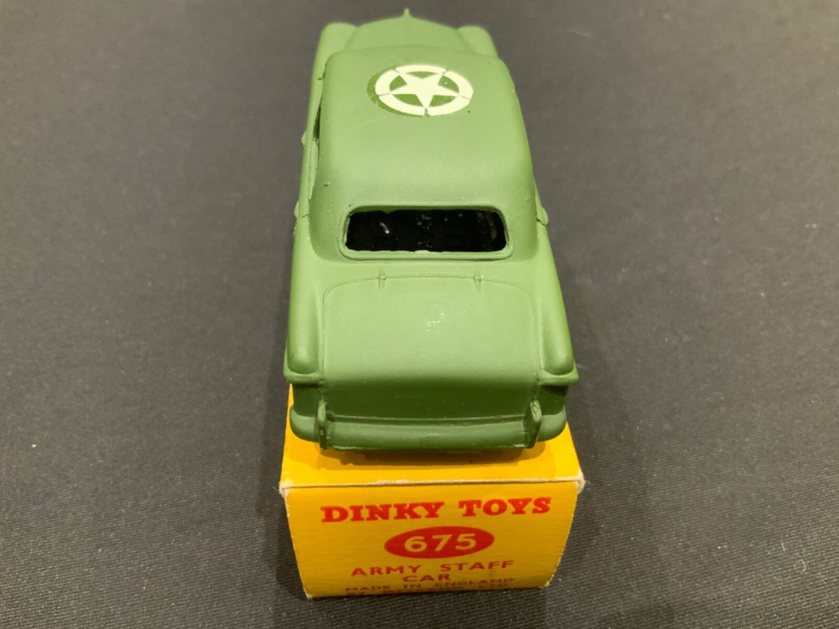 Dinky Toys 675 Army Staff Car Ford Sedan Boxed | eBay UK
